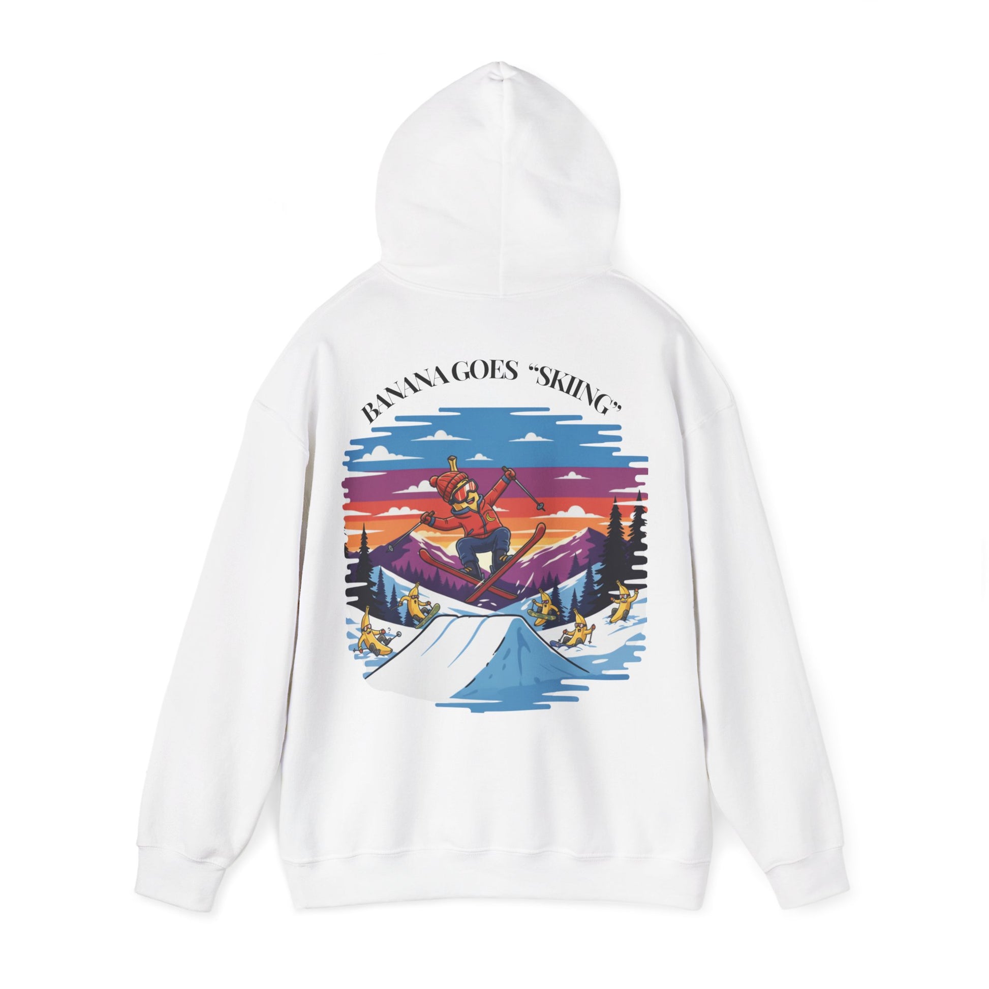 Skiing Hoodie