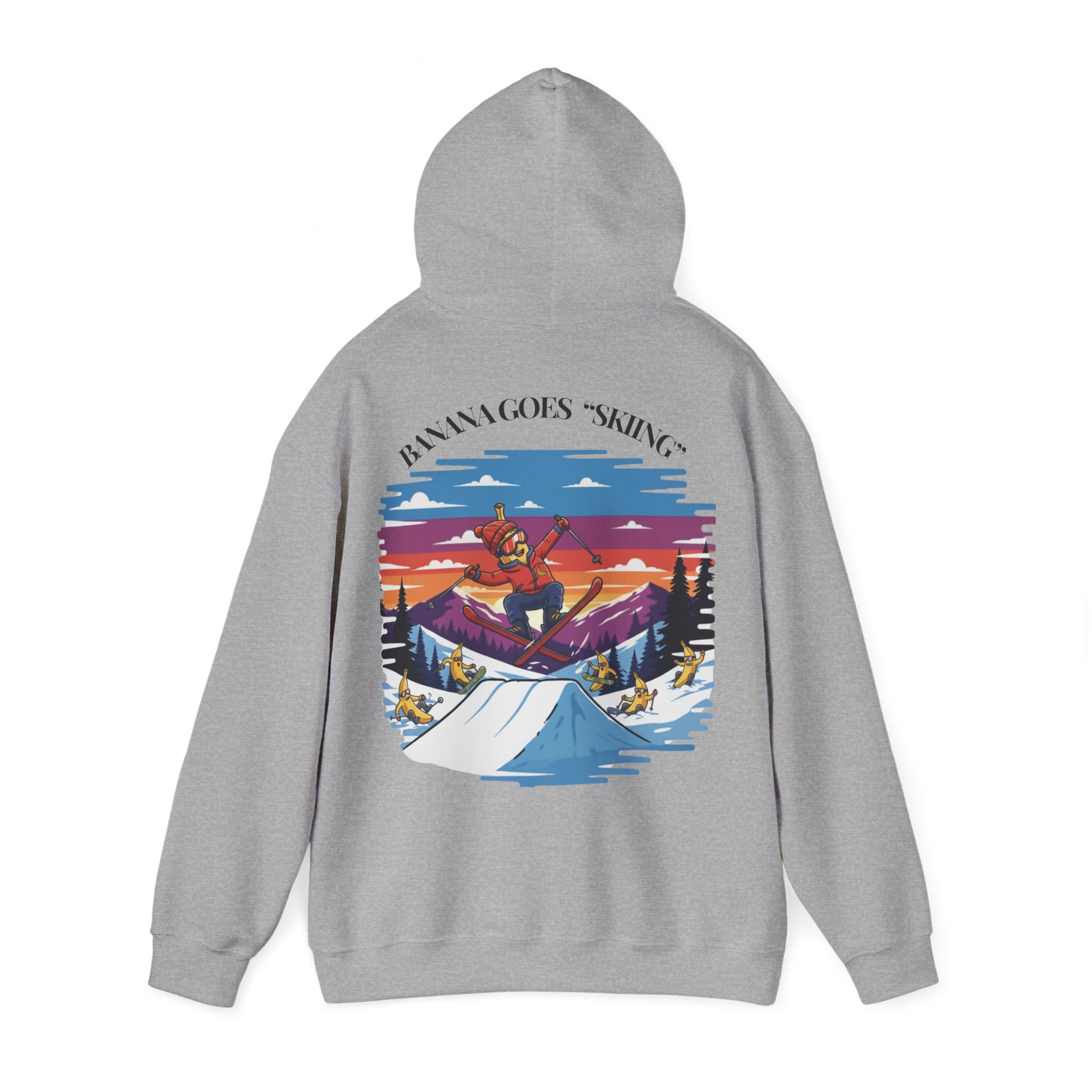 Skiing Hoodie