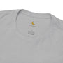 Gray t-shirt with a banana logo and text on a white background