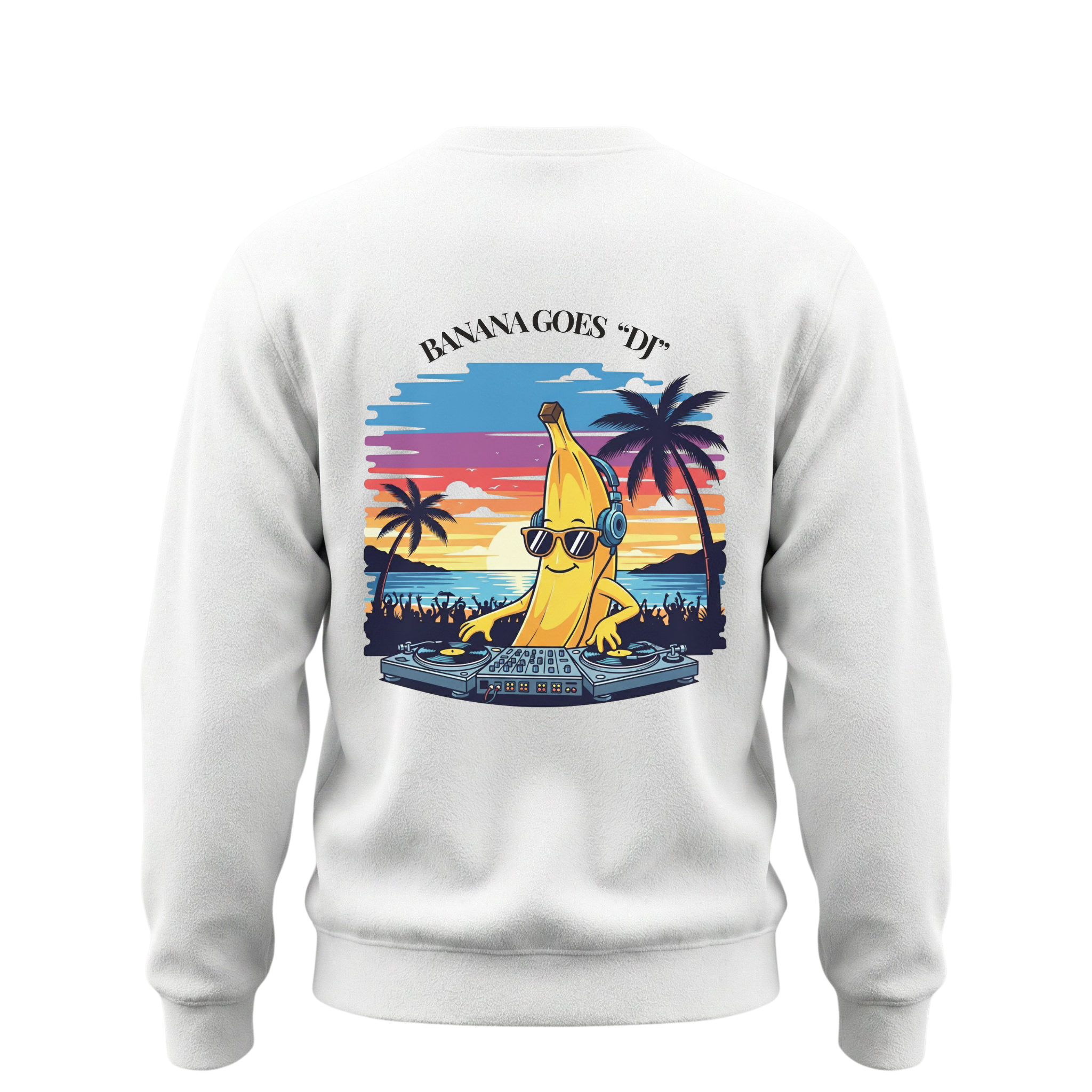 DJ Sweater Trendy Streetwear Crewneck