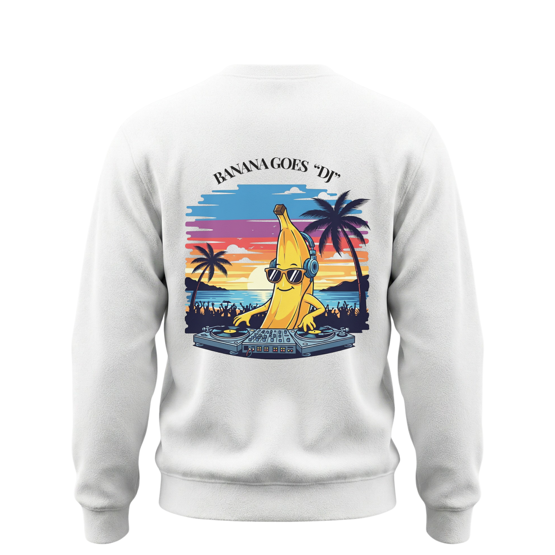 DJ Sweater Trendy Streetwear Crewneck