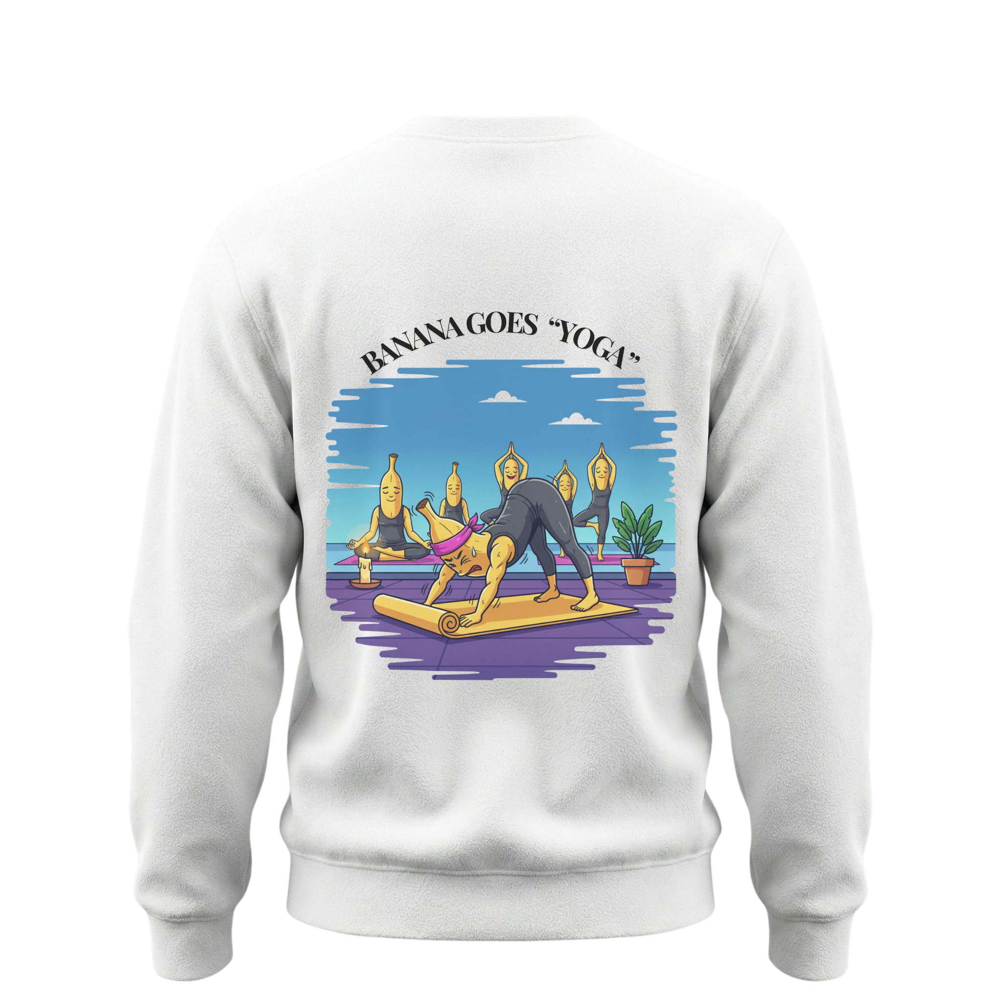 Yoga Sweater Cozy Streetwear Crewneck 